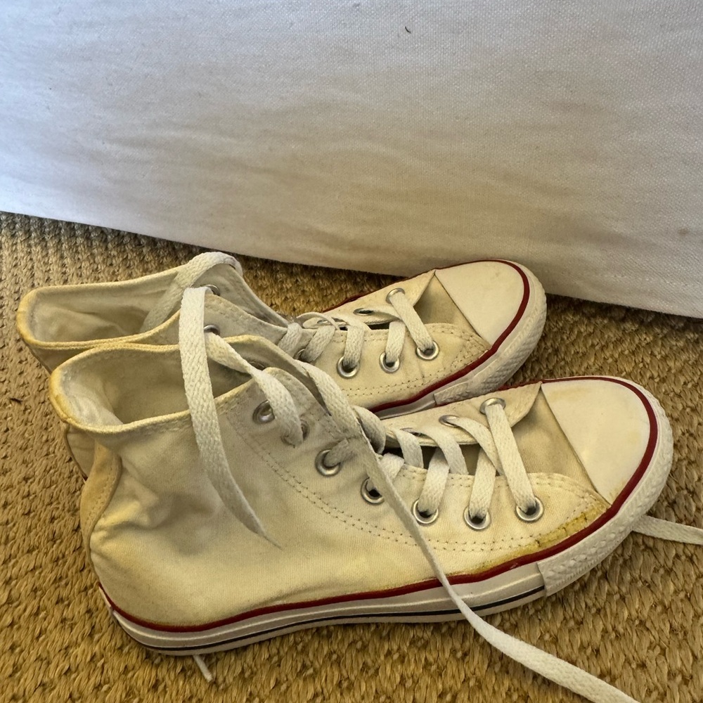 Chuck Taylor All Star Canvas UNISEX HIGH TOP SHOES. W7. See below - Picture 7 of 9